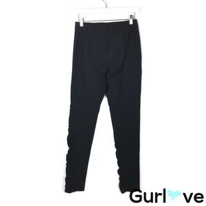 Joseph Ribkoff Size 8 Black Ruched Legging